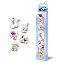 Lot de 5 gommes Diddl