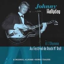 Johnny A L'Olympia - édition limitée colorée