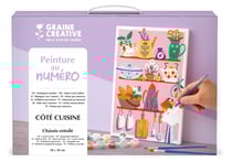 Peinture par numéro Graine Créative - Côté Cuisine - 20 x 30 cm