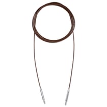 Cordon rotatif KnitPro Prym - Natural - 360° - 150 cm