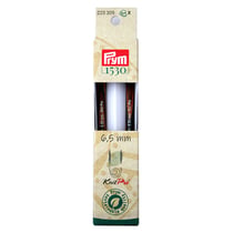 Lot de 2 pointes d'aiguille à tricoter KnitPro Prym - Natural - 6,5 mm