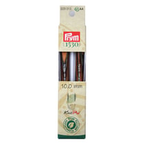 Lot de 2 pointes d'aiguille à tricoter KnitPro Prym - Natural - 10 mm