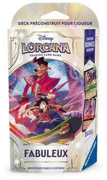 Deck Ravensburger - Lorcana Saison 9 - Powerline et Max Fabuleux