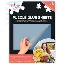 Lot de 8 feuilles adhésives pour puzzle - Jig & puz - pour puzzle 1000 pièces