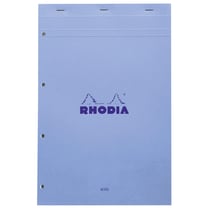 Bloc Seyès Rhodia - N°20 - 80 feuilles perforées - Modèles aléatoires - A4+ - 80g/m² - Vendu à l’unité