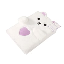 Carnet peluche A5 - Ours - Cultura