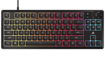 Corsair K55 Core TKL - Clavier gaming à membrane RGB sans pavé numérique