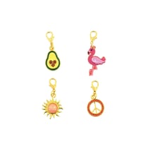 Set de charms tropicaux - Créalia