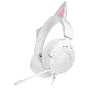 Casque filaire Razer pour PC - Kraken Kitty V3 X - Blanc