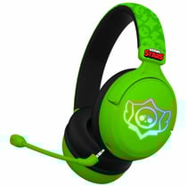 Casque gaming sans fil Brawl Stars avec LED et micro amovible - Subsonic - Vert