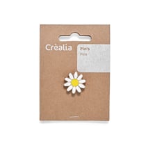 Pin's marguerite - Créalia