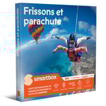 Coffret cadeau Smartbox - Frissons et parachut - 1 à 4 personnes