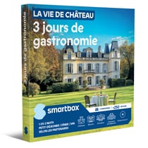 Coffret cadeau Smartbox - La vie de château 3 jours de gastronomie - 2 personnes