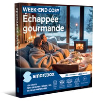 Coffret cadeau Smartbox -Week-end cosy échappée gourmande - 2 personnes