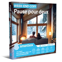 Coffret cadeau Smartbox - Week-end cosy pause pour deux - 2 personnes