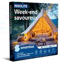 Coffret cadeau Smartbox - Insolite week-end savoureux - 2 personnes
