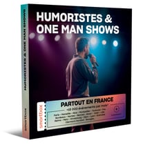 Coffret cadeau Smartbox - Humoristes & one man shows
