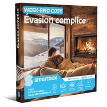 Coffret cadeau Smartbox - Week-end cosy évasion complice - 2 personnes