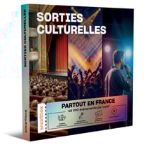 Coffret cadeau Smartbox - Sorties culturelles