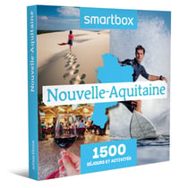 Coffret cadeau Smartbox - Nouvelle-Aquitaine 1500 séjours et activités