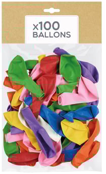 Lot de 100 ballons Kim'Play