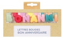 Bougies Bon anniversaire Kim'Play