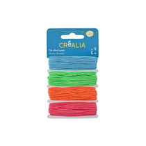 Lot de 4 fils élastiques - 5 m - Créalia