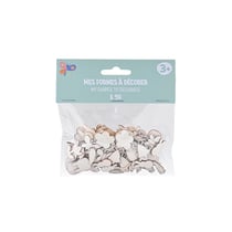 Lot de 90 mini formes - Printemps - Bois - Créalia enfants
