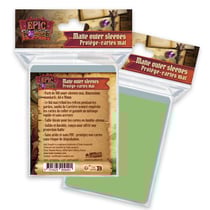 Sleeves Mat 66 x 91 mm X100 100 Microns Vert