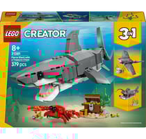 LEGO® Creator 3-en-1 - Le Redoutable Requin et le Coffre au Trésor - 31381