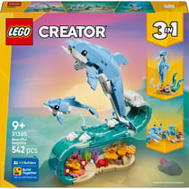 LEGO® Creator 3-en-1 - Animaux Marins : les Beaux Dauphins - 31385