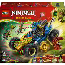 LEGO® NINJAGO® - La Voiture Transformable de Jay - Jouet 71856
