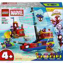 LEGO® Marvel - Spidey et ses Amis Extraordinaires Le Bateau Pirate de l’Équipe Spidey - 11208