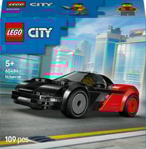 Lego® city la supercar électrique - jeu de construction et minifigurine - 60486