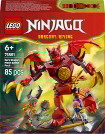 LEGO® NINJAGO® - Pack de Combat : le Robot Dragon de Kai - Jouet 71851