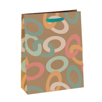 Sac cadeau large Edition Cely - Anneaux