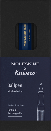 Stylo bille Moleskine - Kaweco - Bleu - Pointe moyenne