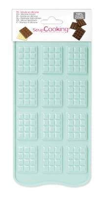 Moule à chocolats ScrapCooking® - Mini tablette