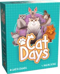 Cat days - Jeu de société à deux -  Jeu d'ambiance - Bankiiiz Editions