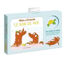 Mim et Crocus : Le bain de mer (Livre de bain)