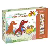 Mim et Crocus - 4 puzzles évolutifs