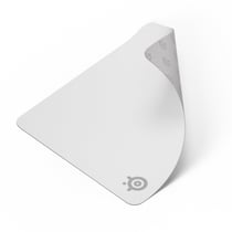 Tapis de souris QcK SteelSeries - Taille L - White