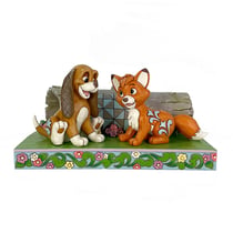 Figurine Enesco Disney Traditions - Rox et Rouky - 10 cm
