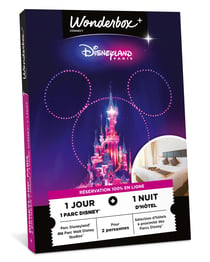 Coffret cadeau Wonderbox - Disneyland Paris - 2 personnes