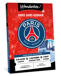 Coffret cadeau Wonderbox - PSG Séjour - 2 personnes