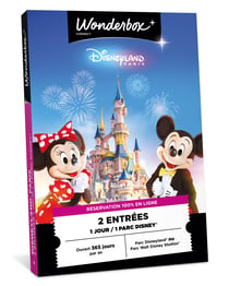 Coffret cadeau Wonderbox - Disneyland Paris - 2 personnes