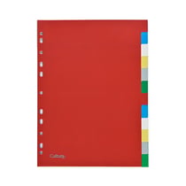 Intercalaires x12 - A4 - Colorés - Cultura