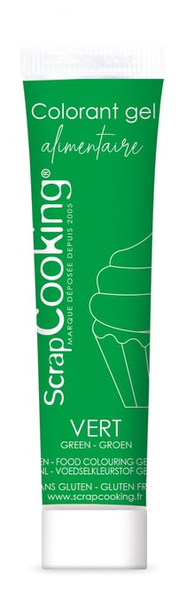 Gel colorant alimentaire ScrapCooking® - Vert - 20 g