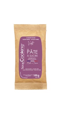 Pâte à sucre ScrapCooking® - Lilas - 100 g