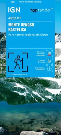 4252OT : Monte Renoso, Bastelica - Parc naturel régional de Corse (5e édition)